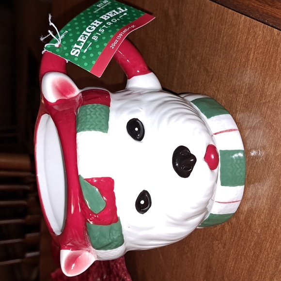 Christmas scottie ceramic mug/ BUNDLE ONLY 2or more items to - Picture 1 of 5